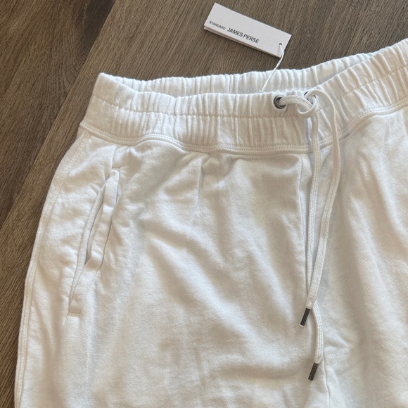 James Perse White Drawstring Pants - Picture 2 of 7